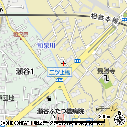 神奈川県横浜市瀬谷区二ツ橋町391周辺の地図