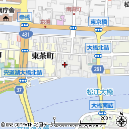 島根県松江市末次本町13-2周辺の地図
