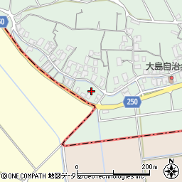 鳥取県東伯郡北栄町大島929周辺の地図