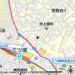 すし上等　横浜三ツ境店周辺の地図