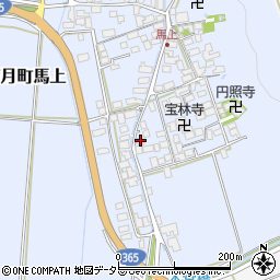 滋賀県長浜市高月町馬上1308周辺の地図