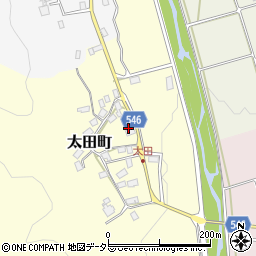 滋賀県長浜市太田町107周辺の地図