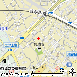 神奈川県横浜市瀬谷区二ツ橋町352周辺の地図