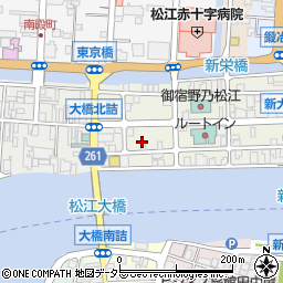 島根県松江市東本町1丁目の地図 住所一覧検索 地図マピオン