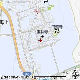 滋賀県長浜市高月町馬上1301-1周辺の地図