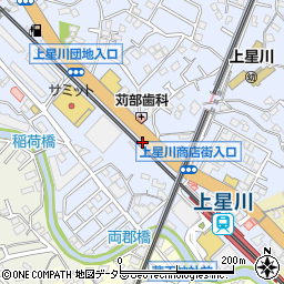 鶴岡そば上星川店周辺の地図