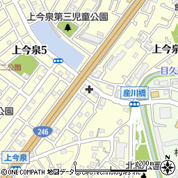 株式会社県央周辺の地図