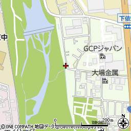 神奈川県厚木市金田24-19周辺の地図