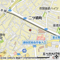 神奈川県横浜市瀬谷区二ツ橋町288-5周辺の地図