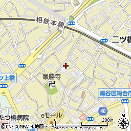 神奈川県横浜市瀬谷区二ツ橋町354-11周辺の地図
