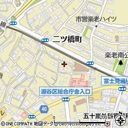 神奈川県横浜市瀬谷区二ツ橋町287-2周辺の地図
