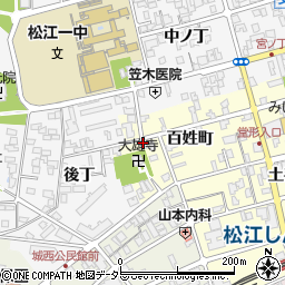 井川燃料店周辺の地図
