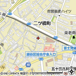 神奈川県横浜市瀬谷区二ツ橋町287-3周辺の地図
