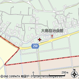 鳥取県東伯郡北栄町大島736周辺の地図