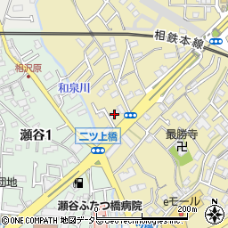 神奈川県横浜市瀬谷区二ツ橋町392周辺の地図