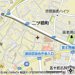 神奈川県横浜市瀬谷区二ツ橋町287周辺の地図