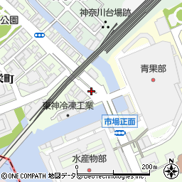 横浜船舶食品株式会社周辺の地図