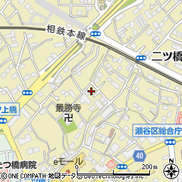 神奈川県横浜市瀬谷区二ツ橋町354-20周辺の地図