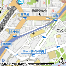 神奈川トヨタ自動車株式会社　ｍｙＸ本社店新車営業室周辺の地図
