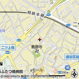 神奈川県横浜市瀬谷区二ツ橋町352-44周辺の地図