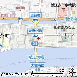 島根県松江市末次本町46周辺の地図