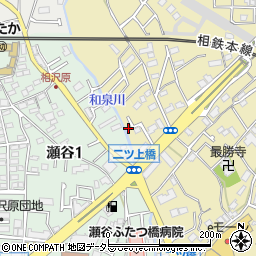 神奈川県横浜市瀬谷区二ツ橋町388-10周辺の地図