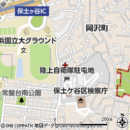 神奈川県横浜市保土ケ谷区岡沢町270周辺の地図