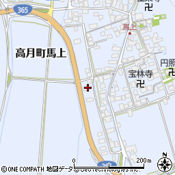 滋賀県長浜市高月町馬上2353周辺の地図