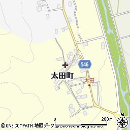 滋賀県長浜市太田町209周辺の地図