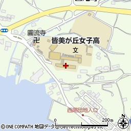 松江市立皆美が丘女子高等学校周辺の地図