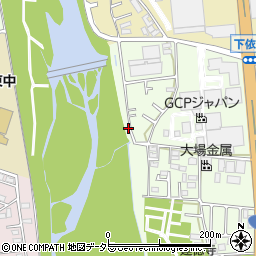 神奈川県厚木市金田24-4周辺の地図