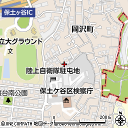 神奈川県横浜市保土ケ谷区岡沢町271-7周辺の地図