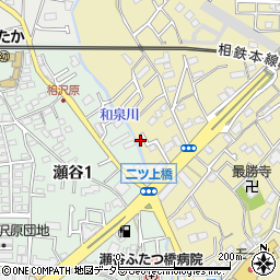 神奈川県横浜市瀬谷区二ツ橋町388-14周辺の地図
