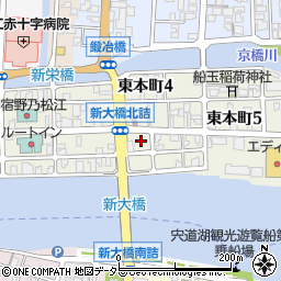 島根県松江市東本町4丁目の地図 住所一覧検索 地図マピオン