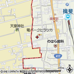 岐阜県揖斐郡揖斐川町脛永401周辺の地図