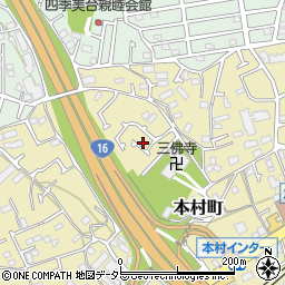 神奈川県横浜市旭区本村町73-36周辺の地図