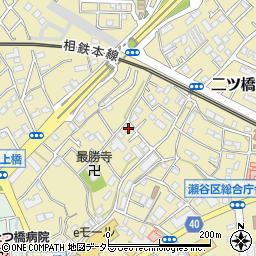 神奈川県横浜市瀬谷区二ツ橋町354-12周辺の地図