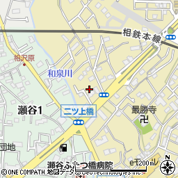 神奈川県横浜市瀬谷区二ツ橋町392-1周辺の地図