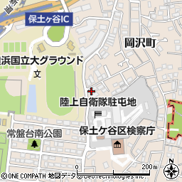 神奈川県横浜市保土ケ谷区岡沢町270-2周辺の地図