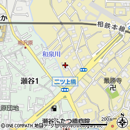 神奈川県横浜市瀬谷区二ツ橋町388周辺の地図