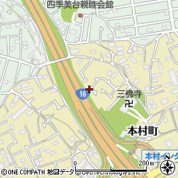 神奈川県横浜市旭区本村町73-19周辺の地図