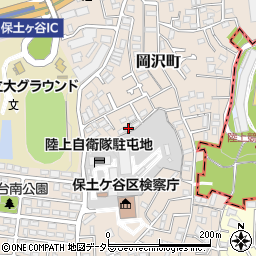 神奈川県横浜市保土ケ谷区岡沢町271周辺の地図