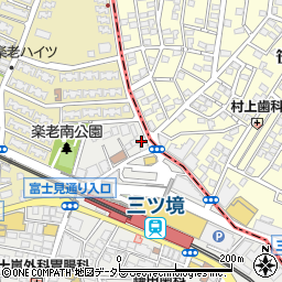 清香楼三ツ境店周辺の地図