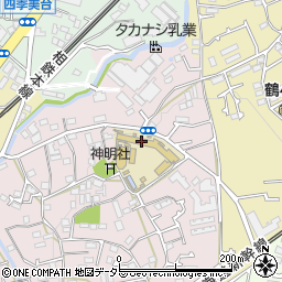 横浜市立本宿小学校周辺の地図