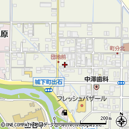 山西治療院周辺の地図