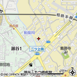 神奈川県横浜市瀬谷区二ツ橋町388-20周辺の地図