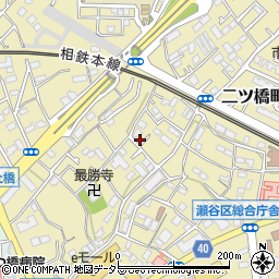 神奈川県横浜市瀬谷区二ツ橋町354-19周辺の地図