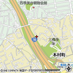 神奈川県横浜市旭区本村町73-18周辺の地図