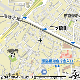 神奈川県横浜市瀬谷区二ツ橋町4775-10周辺の地図