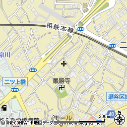 神奈川県横浜市瀬谷区二ツ橋町352-41周辺の地図